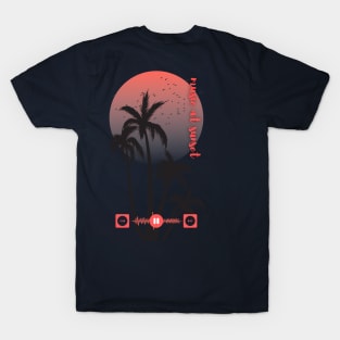 music at sunset T-Shirt